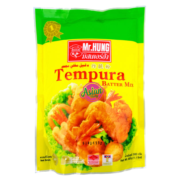 Mr Hung Tempura Batter Mix 500g Front