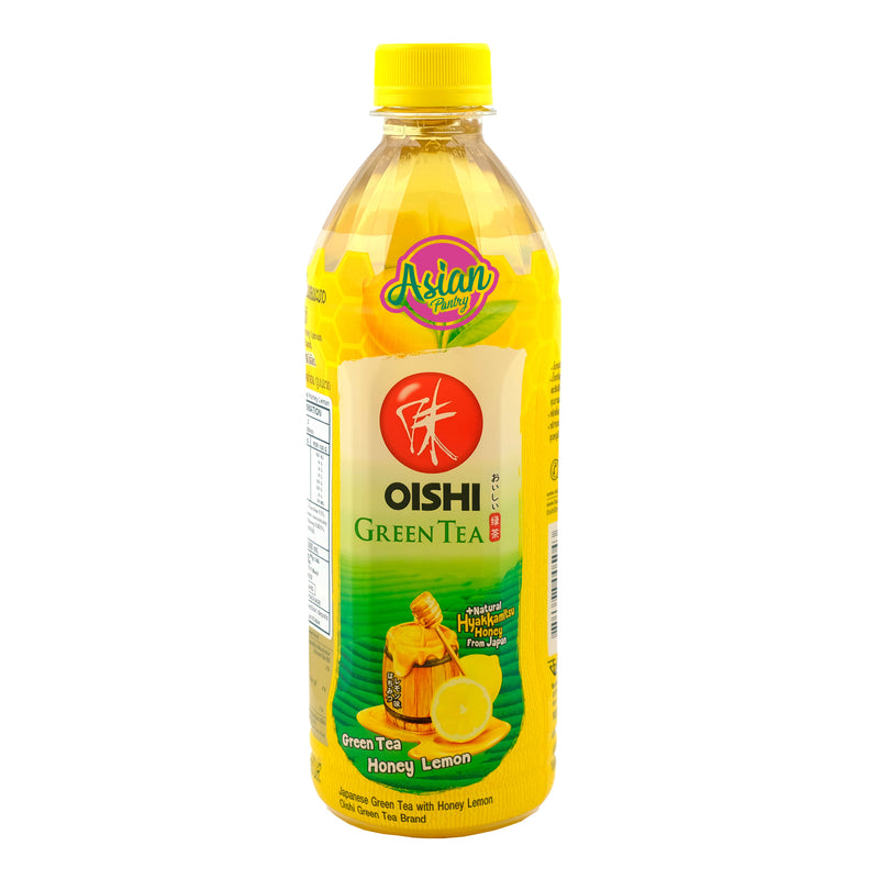Oishi Honey Lemon Tea 500ml Front