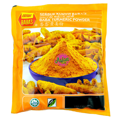 Baba's Turmeric Powder 250g Front