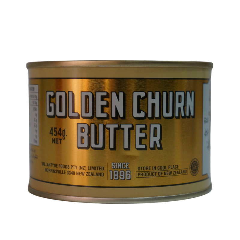 Golden Crunch Golden Churn Butter 454g Front