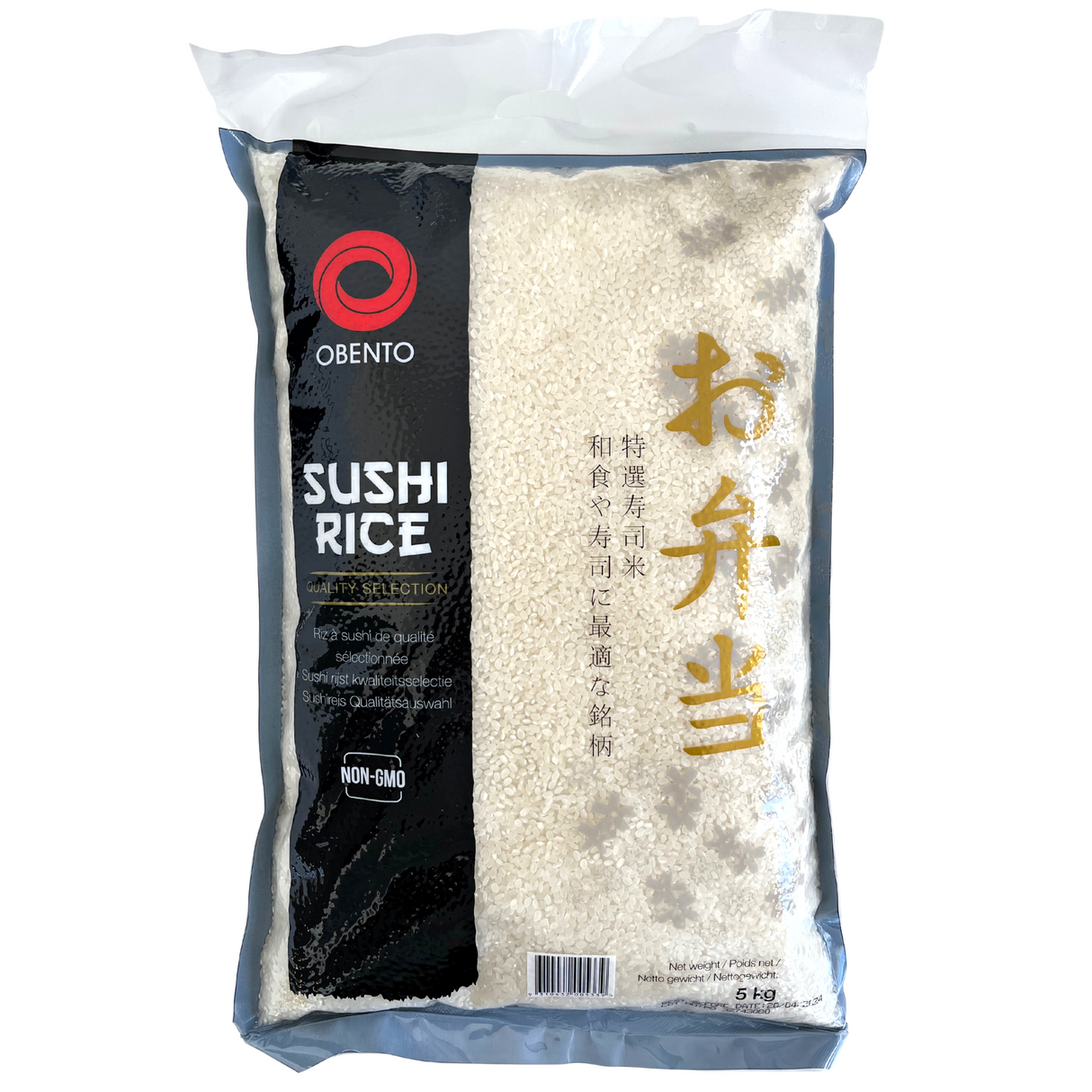 Obento Sushi Rice 5000g Front