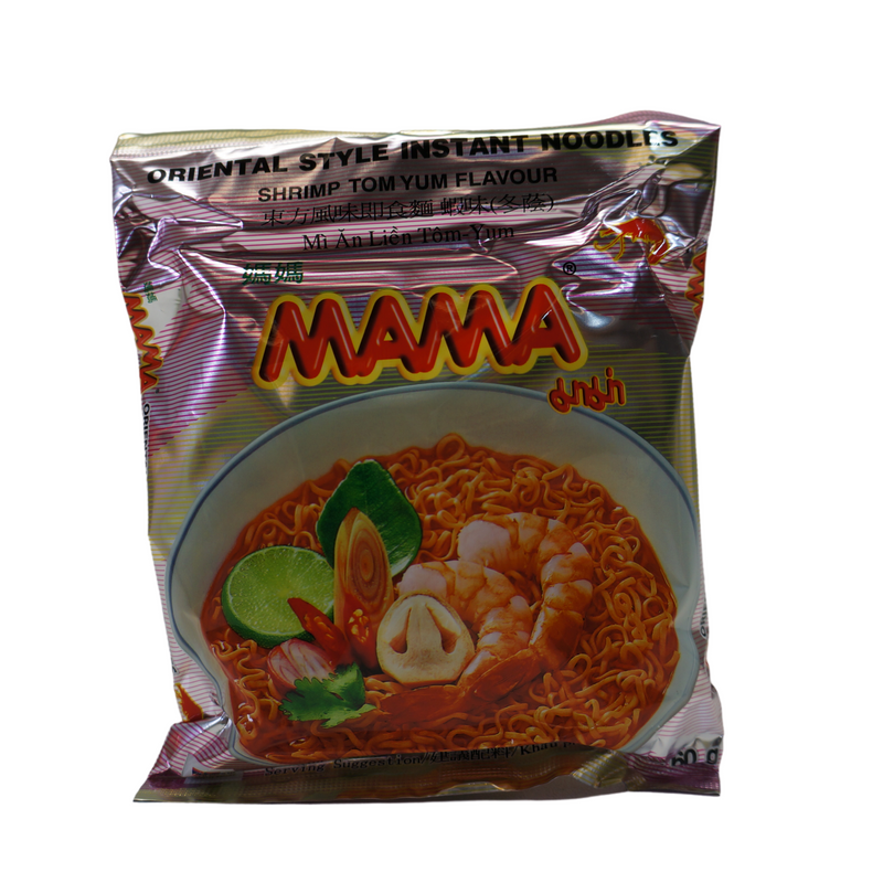Mama Shrimp Tom Yum Noodles 60g Front