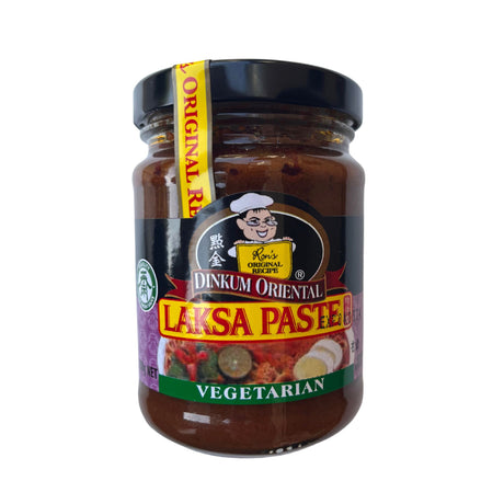 Dinkum Oriental Vegetarian Laksa Paste 250g Front