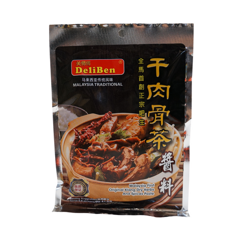Deliben Dried Bak Kut Teh 200g Front