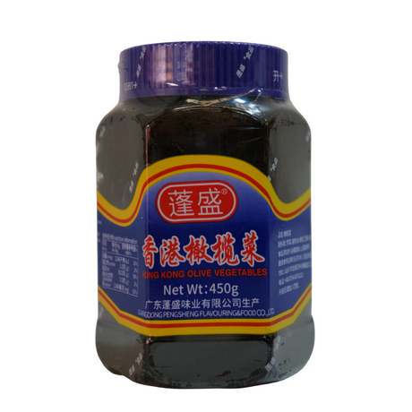Peng Sheng Hong Kong Olive Vegetables 450g Front