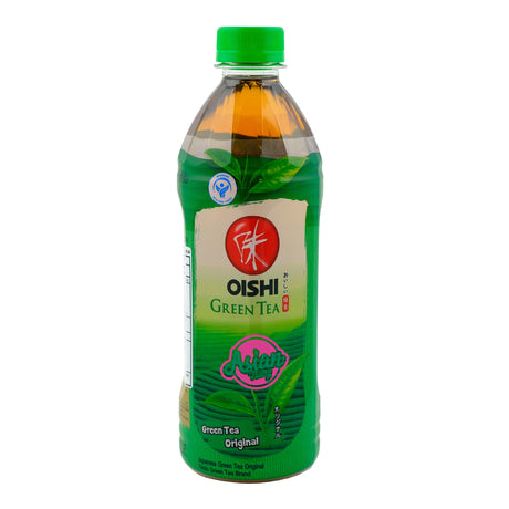 Oishi Original Green Tea 500ml Front