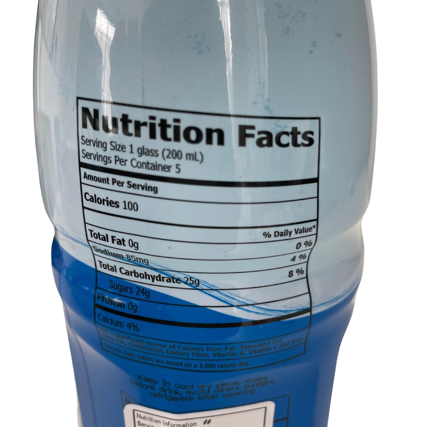 Mogu Mogu Blackcurrent Juice with Nata De Coco 1000ml Nutritional Information & Ingredients