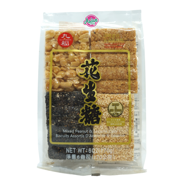 Nice Choice Mixed Peanut & Sesame Cake 170g Front