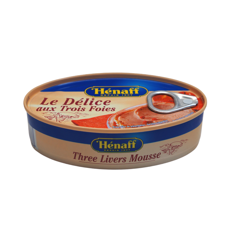 Henaff Three Liver Pate 116g Front