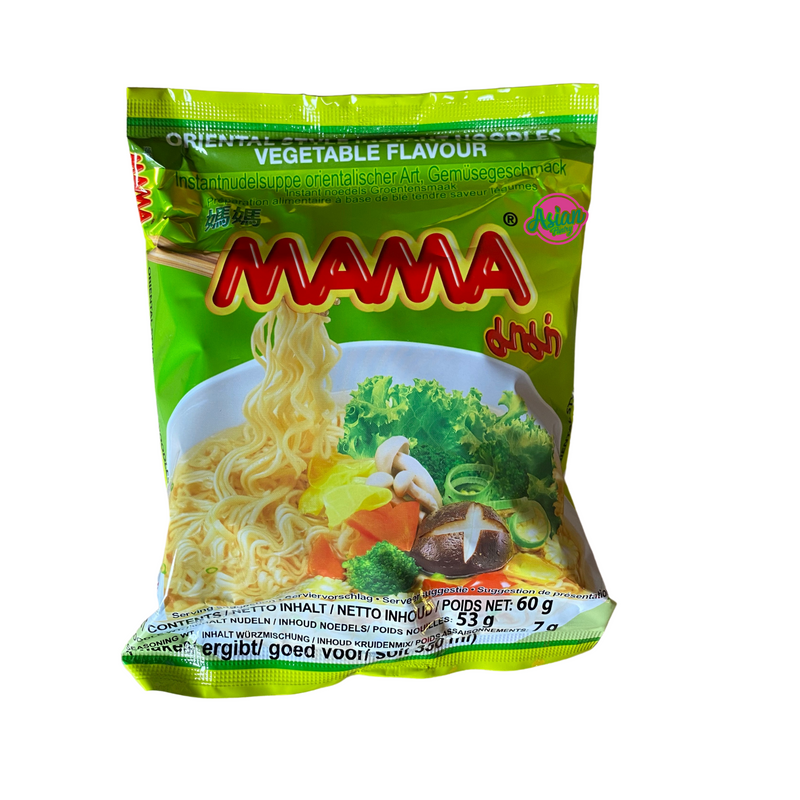 Mama Vegetable Flavour Instant Noodle 60g - Asian PantryMama Asian Groceries