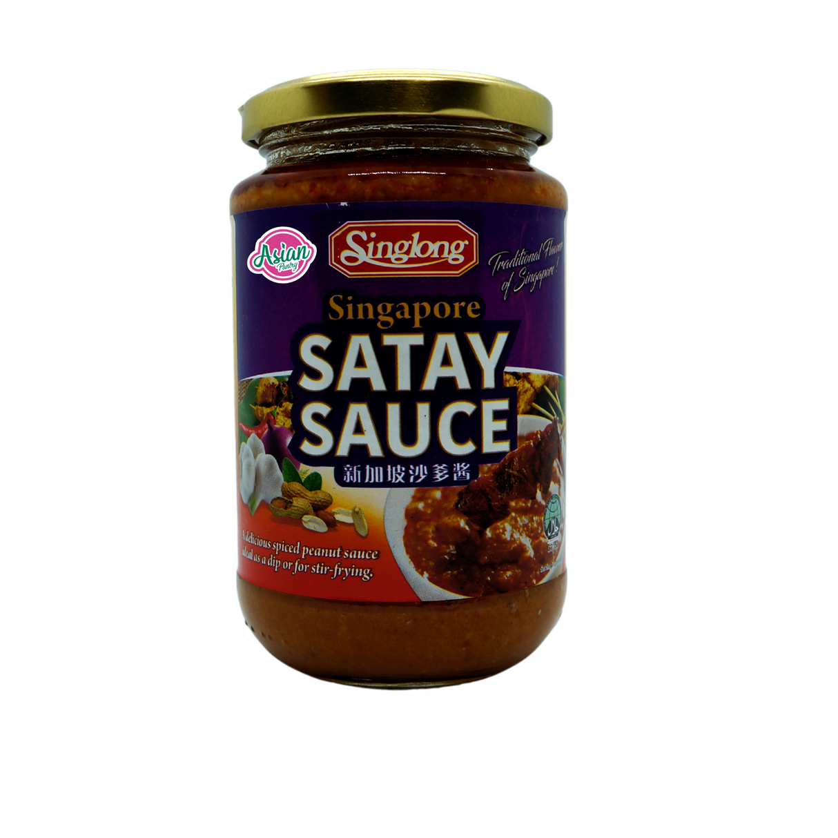 Singlong Singapore Satay Paste 380g Front
