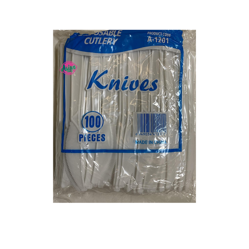 Starpack Plastic Knives 100pc Front