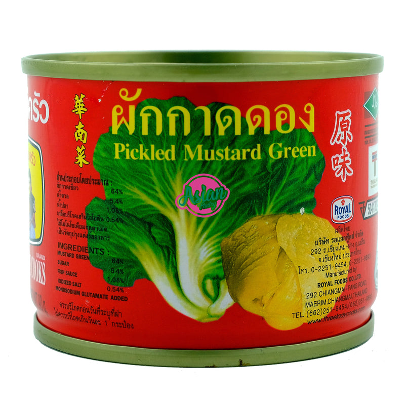 3 Lady Cooks Pickled Mustard Green 140g Front