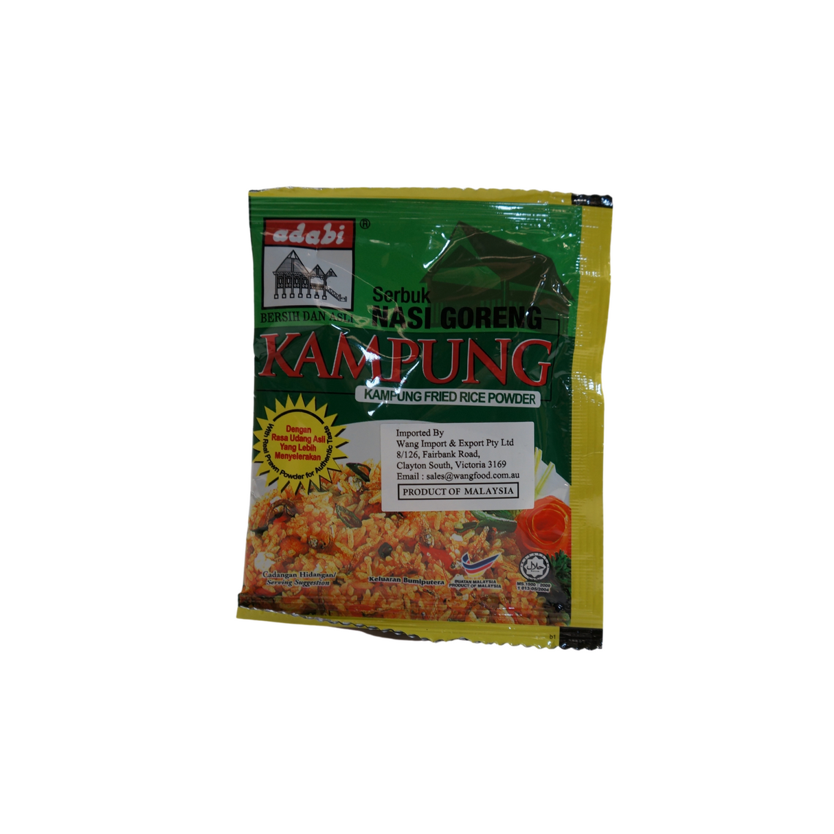 Adabi Kampung Nasi Goreng Powder 17g Front