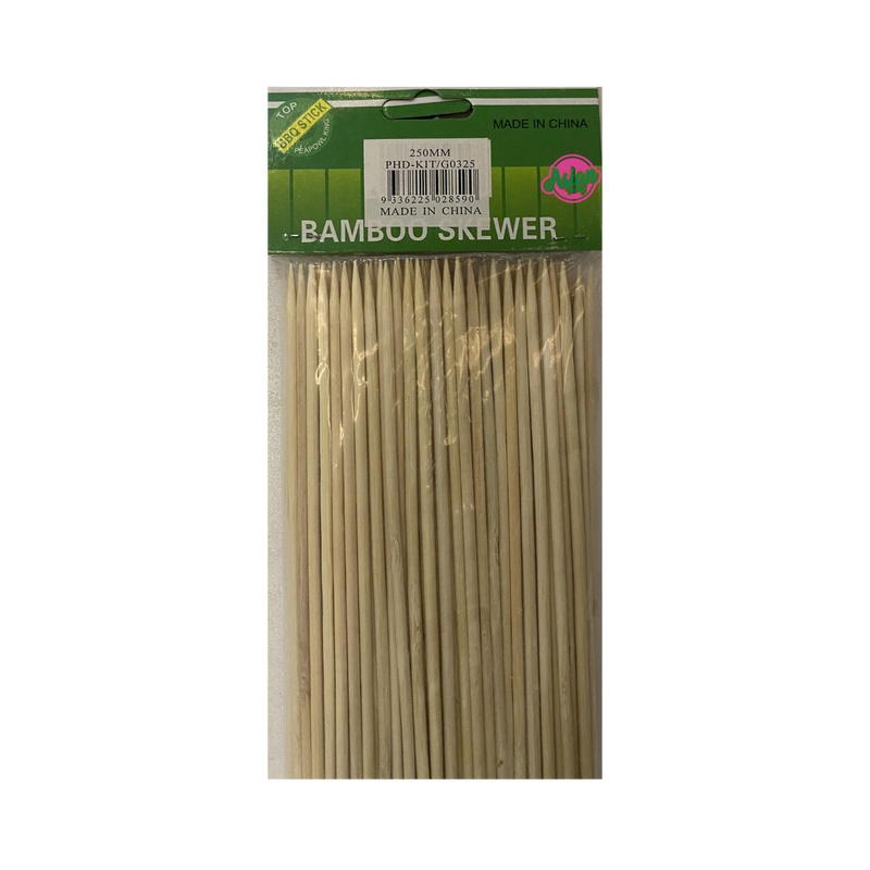 PHD Bamboo Skewers 25cm 100pc Front