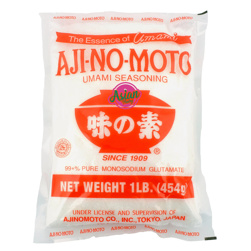 Ajinomoto Monosodium Glutamate 454g Front