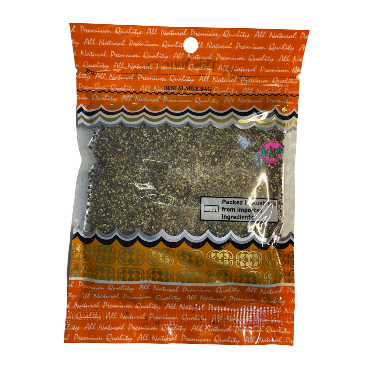 Perfect Fine Foods Black Pepper Cracked 50g Back