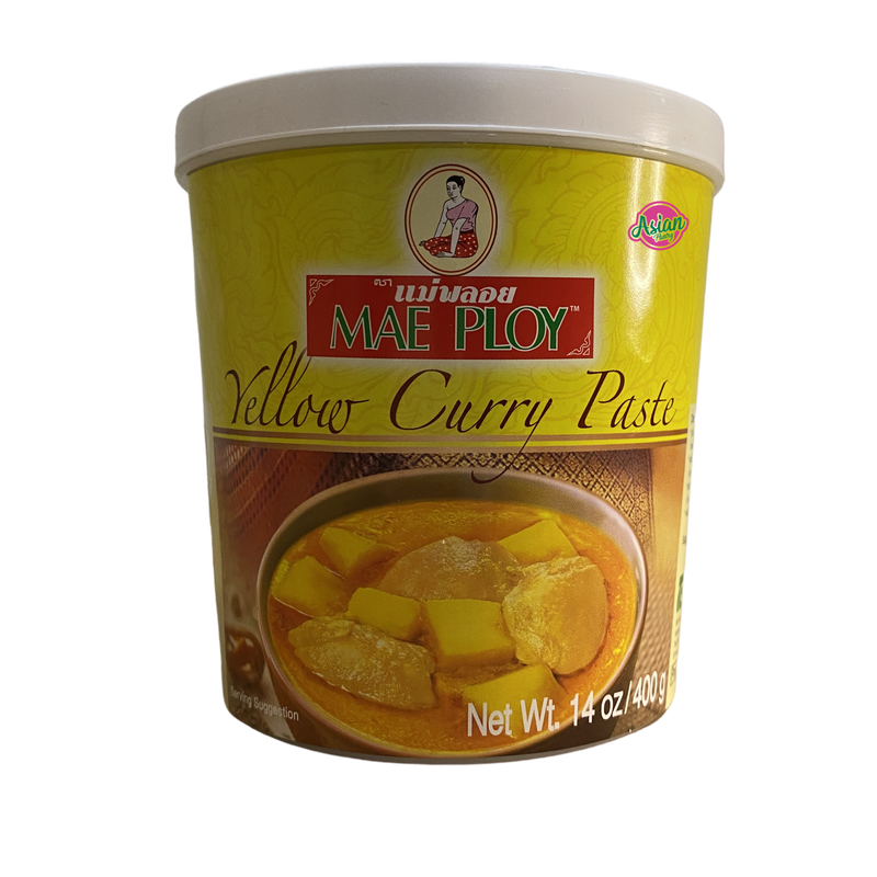 Mae Ploy Yellow Curry Paste 400g Front