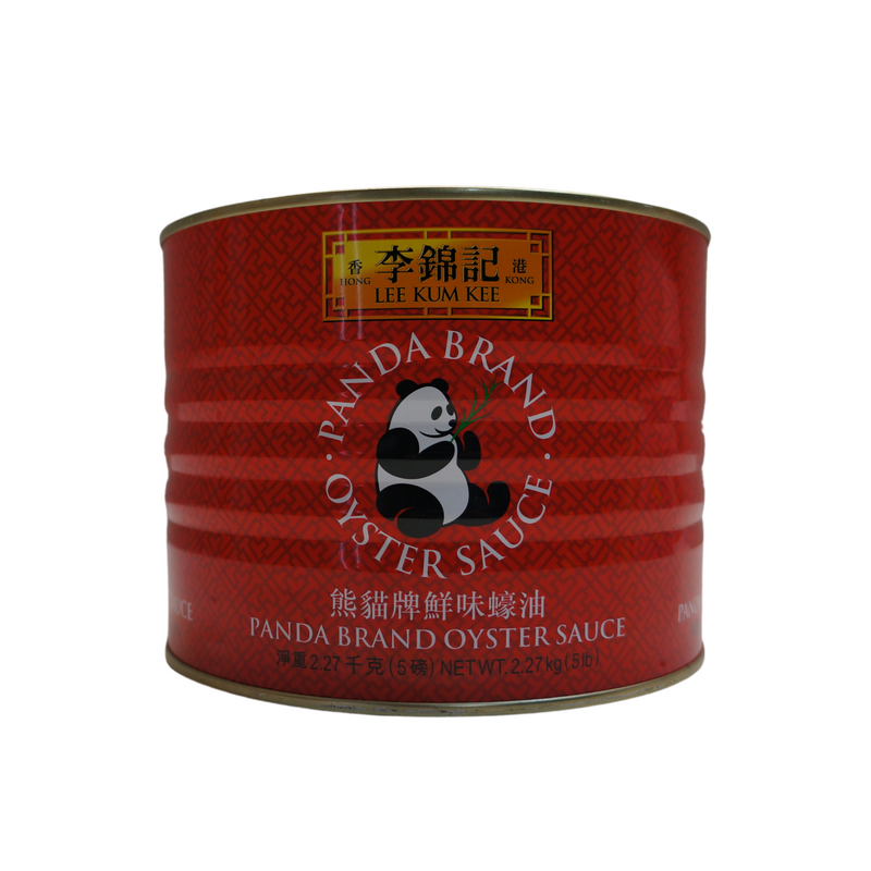 Lee Kum Kee Panda Oyster Sauce Can 2270g Front