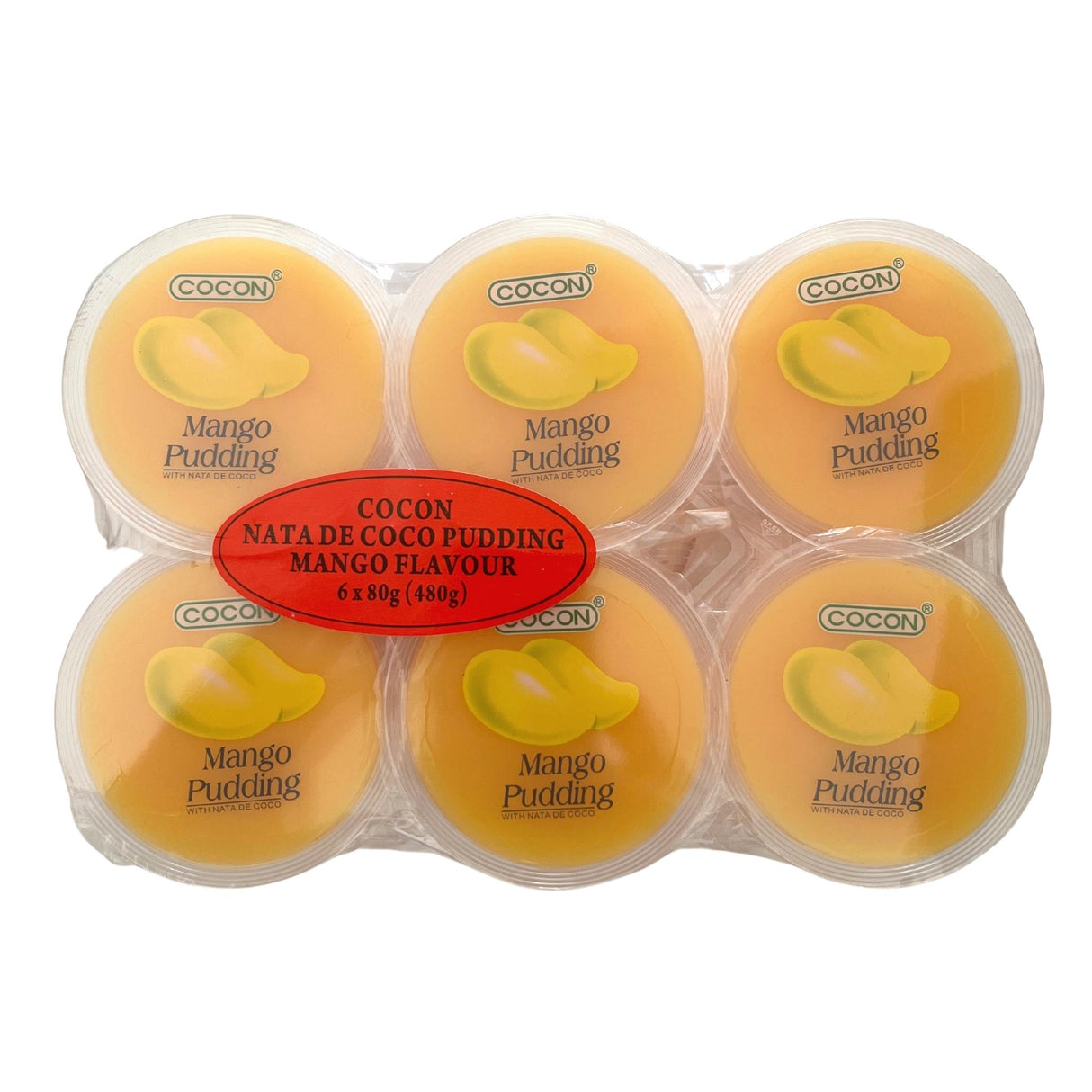 Cocon Mango Pudding 6pk 480g Front
