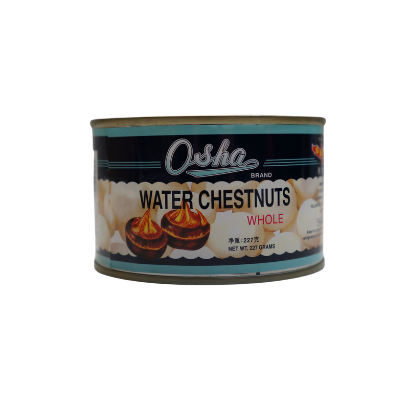 Osha Whole Water Chestnuts 227g Front