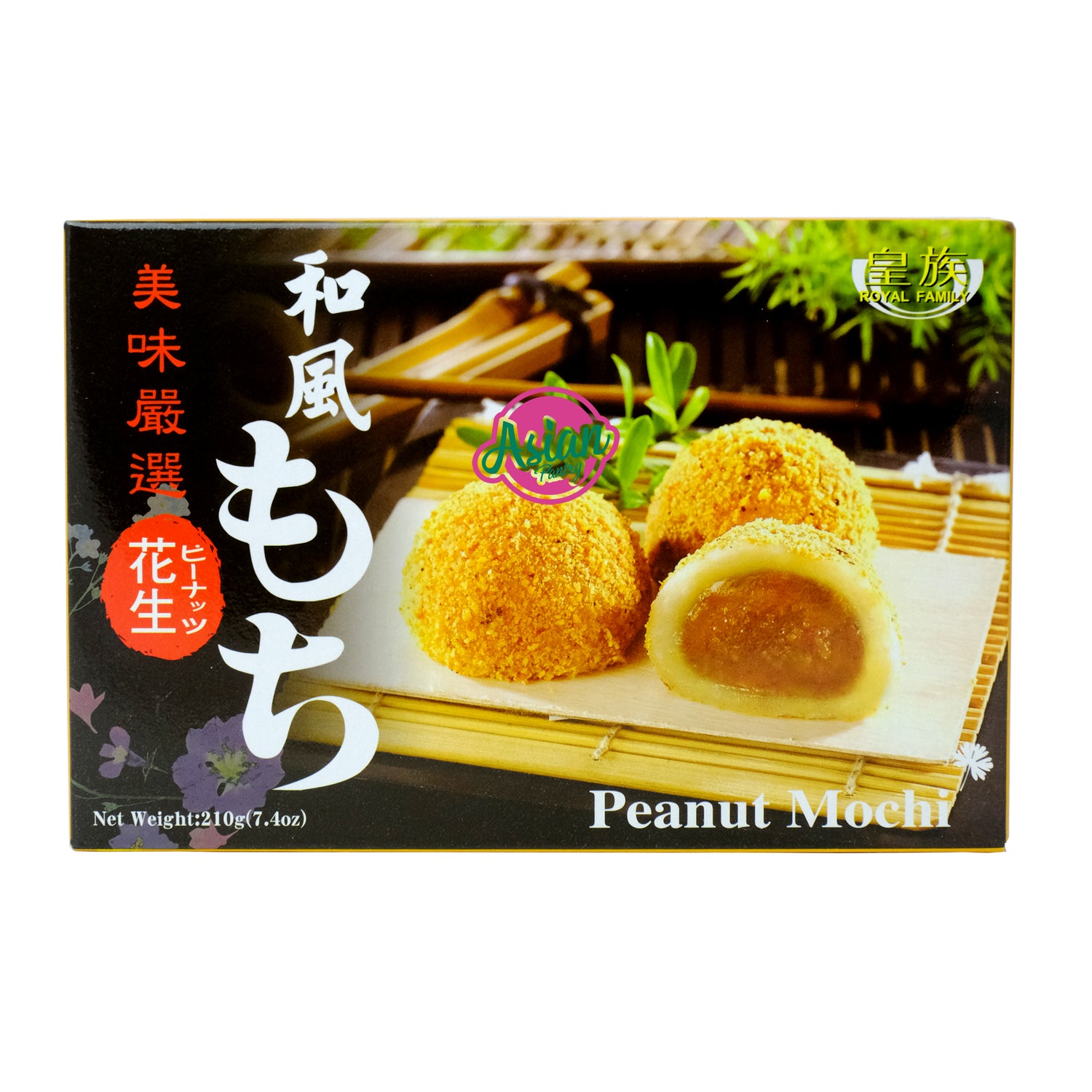 Royal Family Peanut Mochi 210g Front