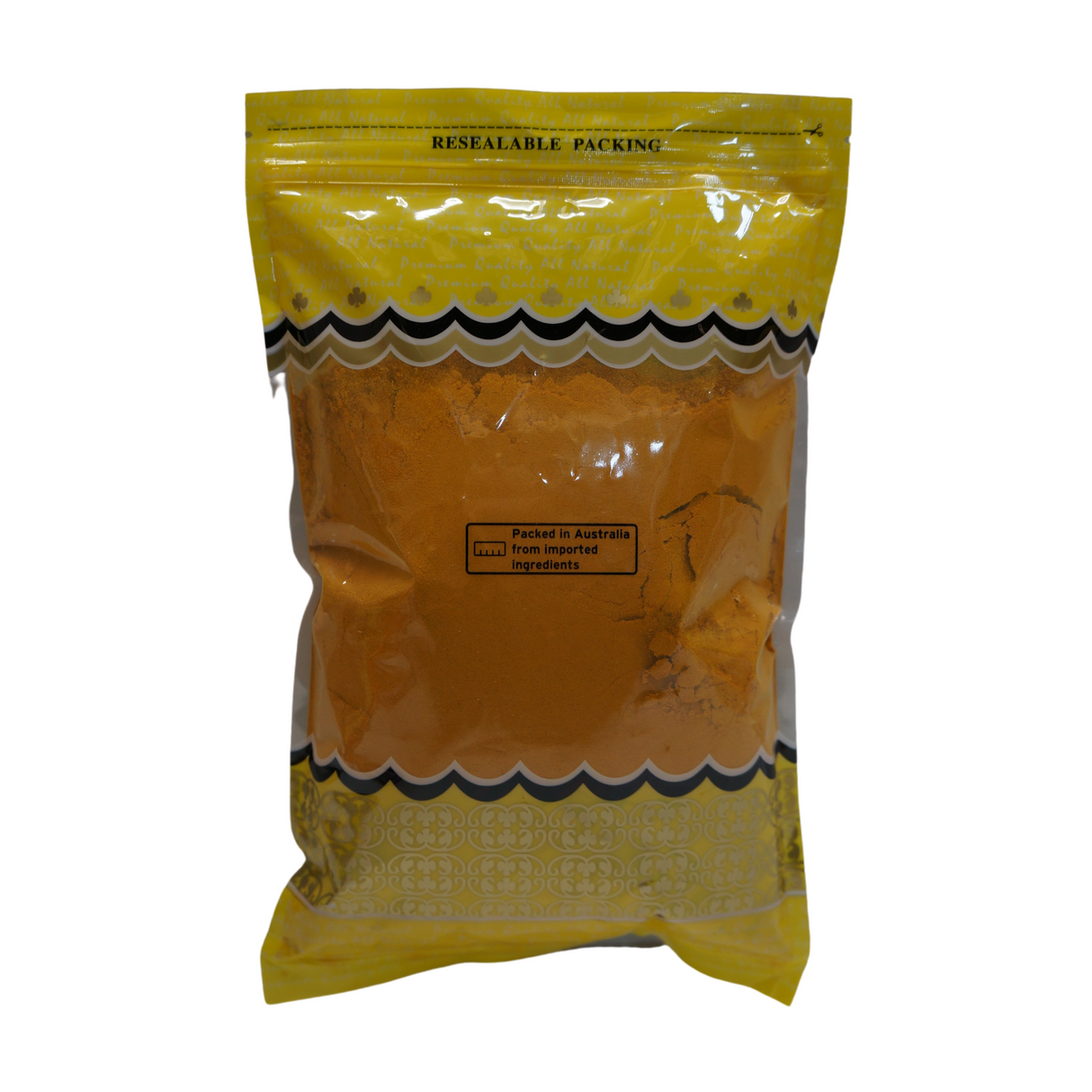 Perfect Fine Foods Turmeric Powder 500g Back