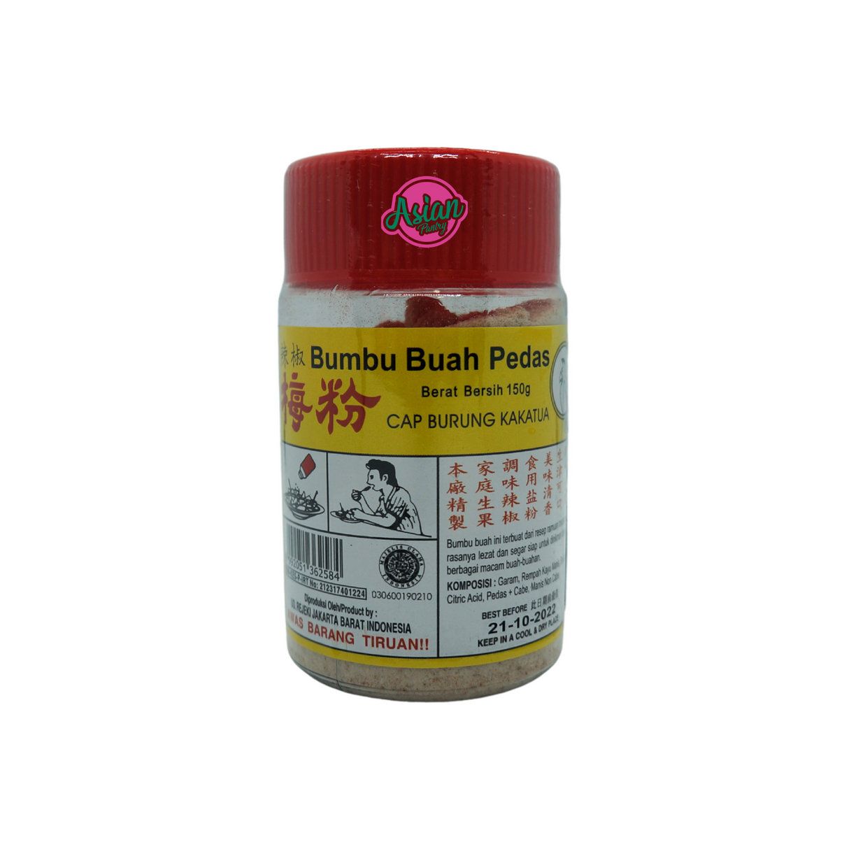 Kakatua Bumbu Buah Pedas (HOT) 150g Front