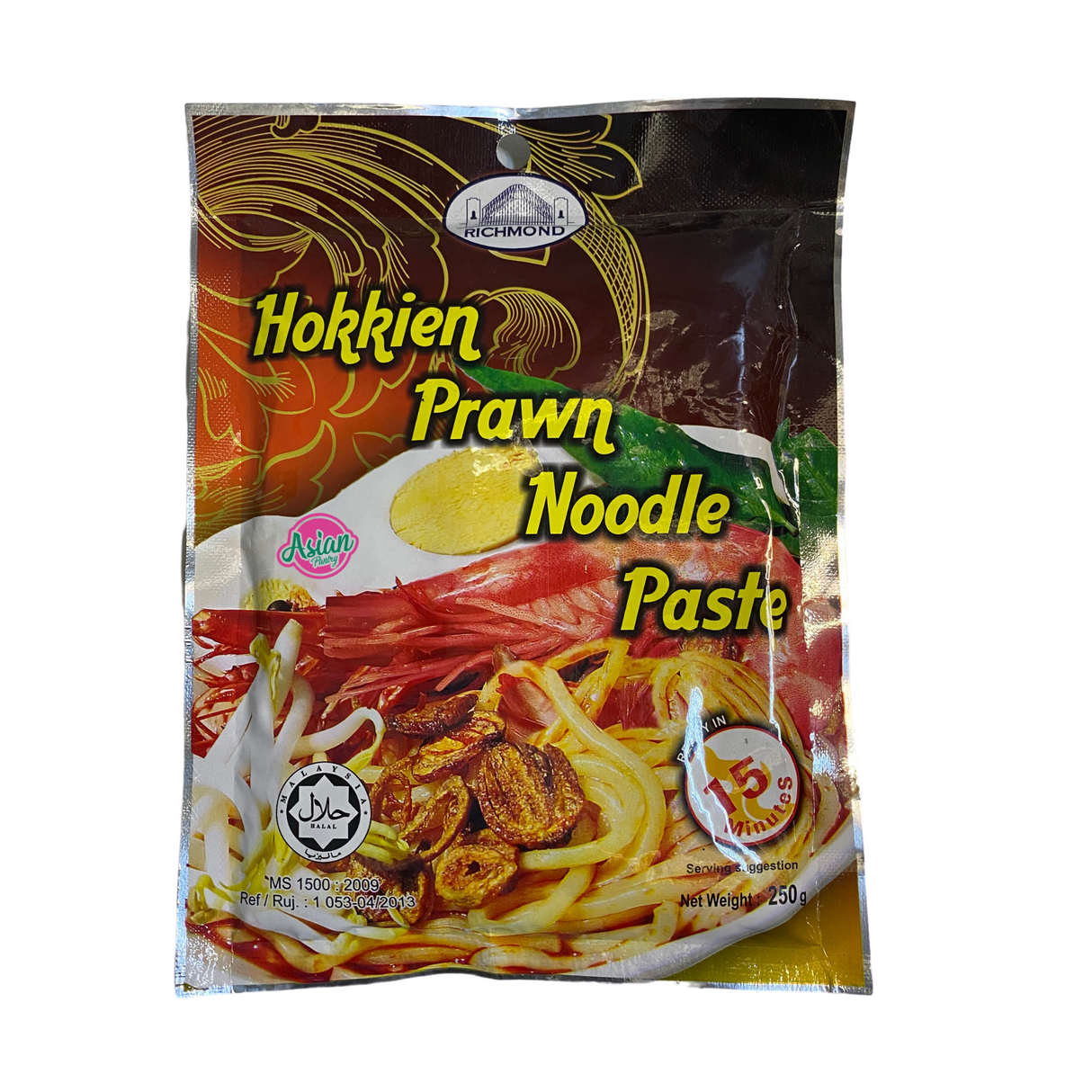 Richmond Brand Hokkien Prawn Noodle Paste 250g Front