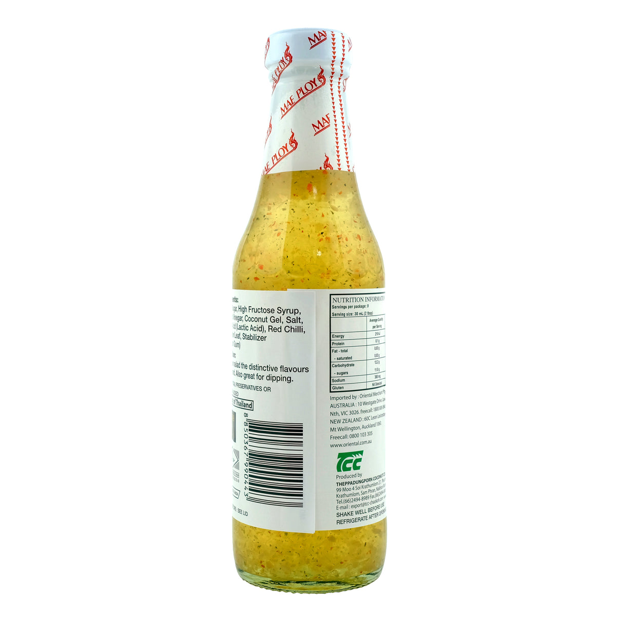 Mae Ploy Thai Salad Dressing 285ml Back