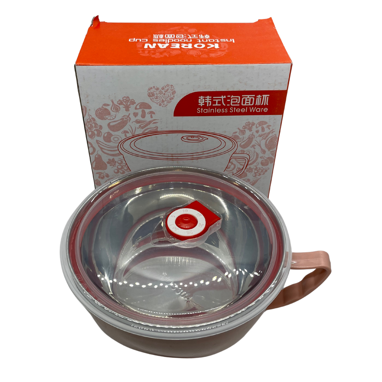 Korean Instant Noodles Cup 1set Front