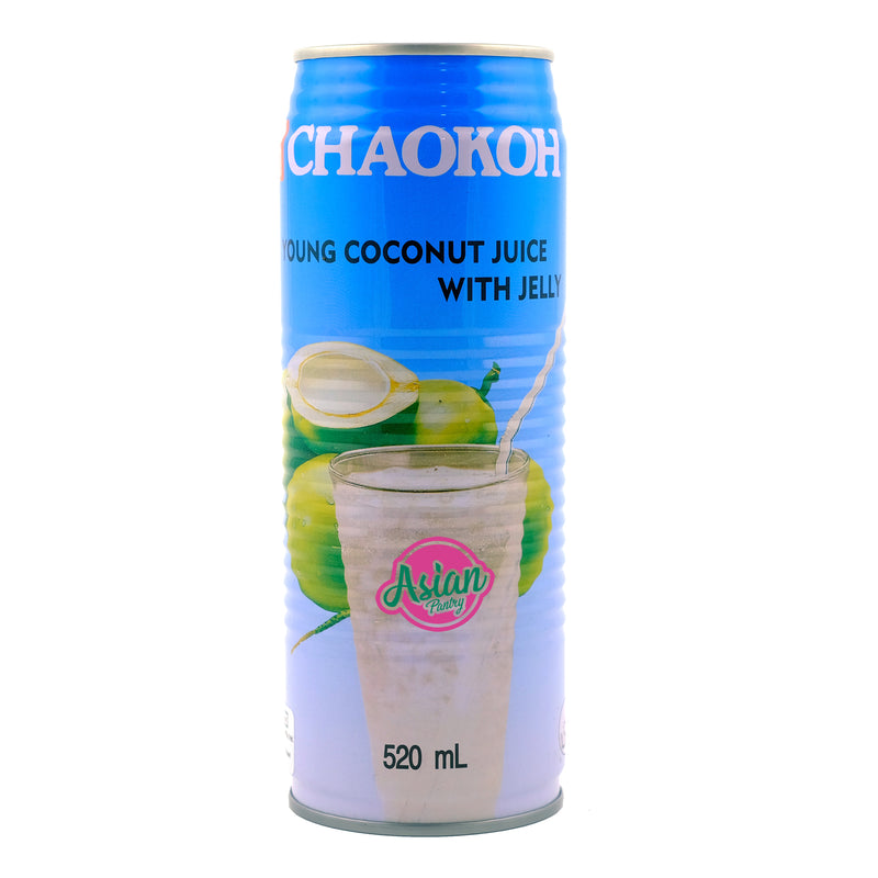 Chaokoh Coconut Juice With Jelly 520ml Front