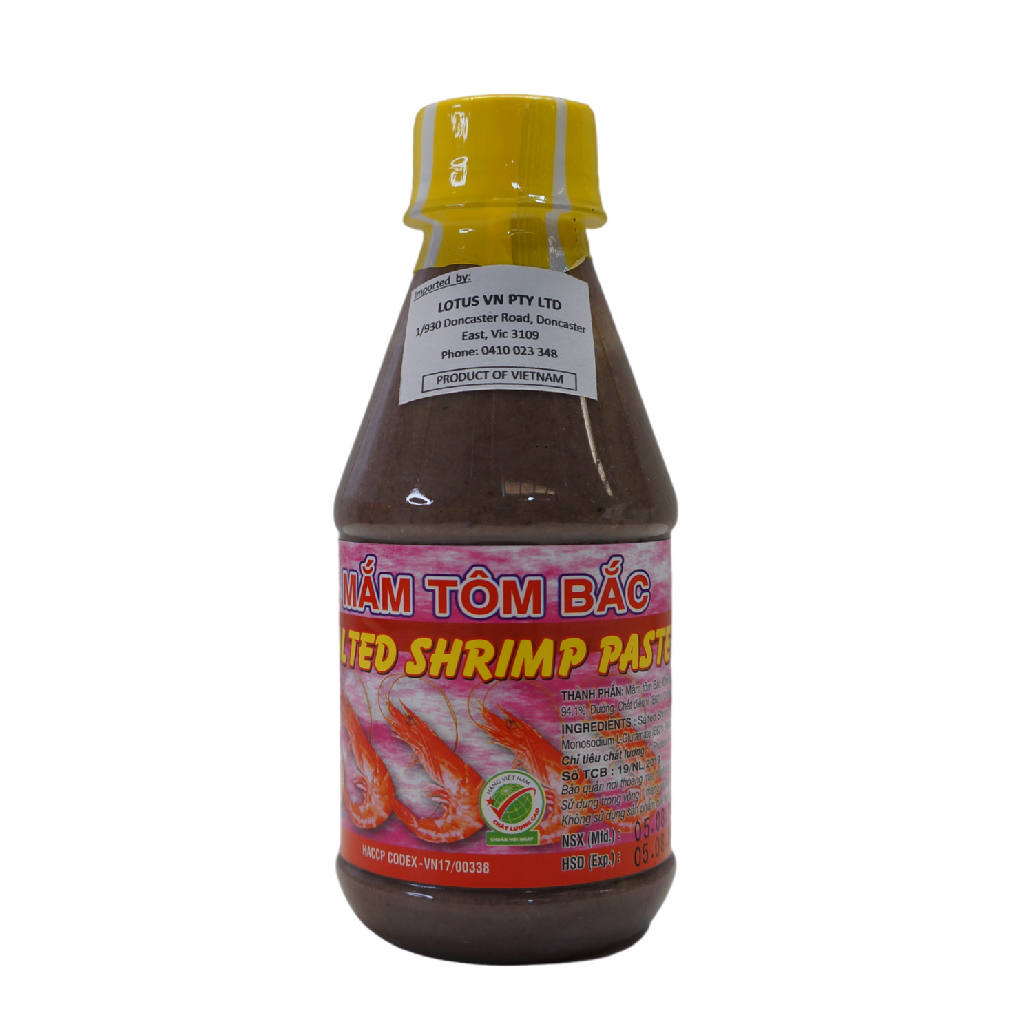 Ngoc Lien Salted Shrimp Paste 220g Front