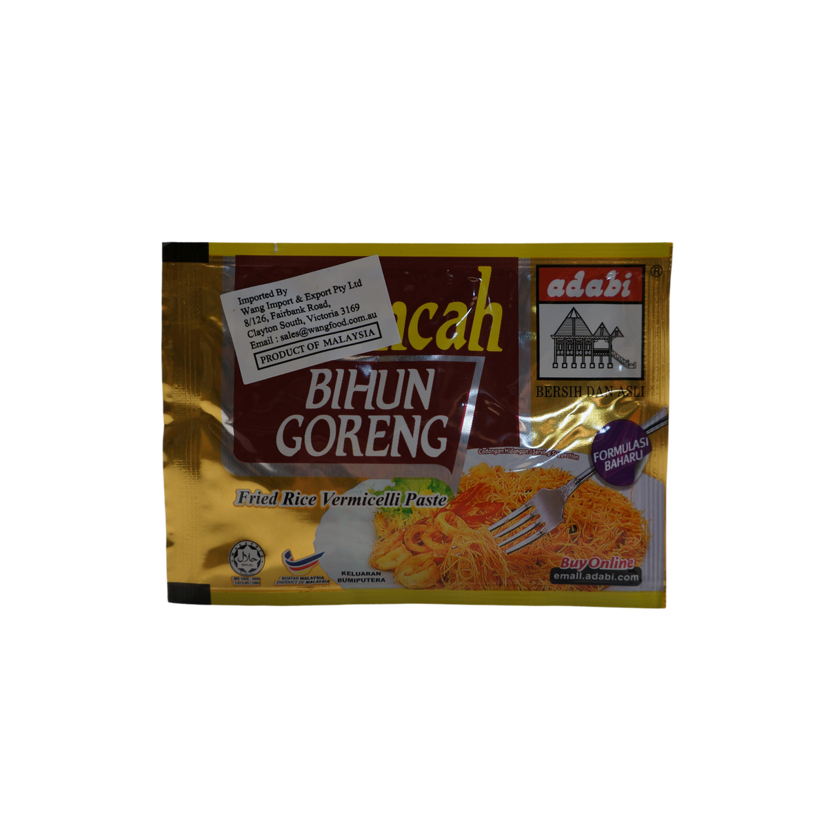 Adabi Bihun Goreng Paste 30g Front