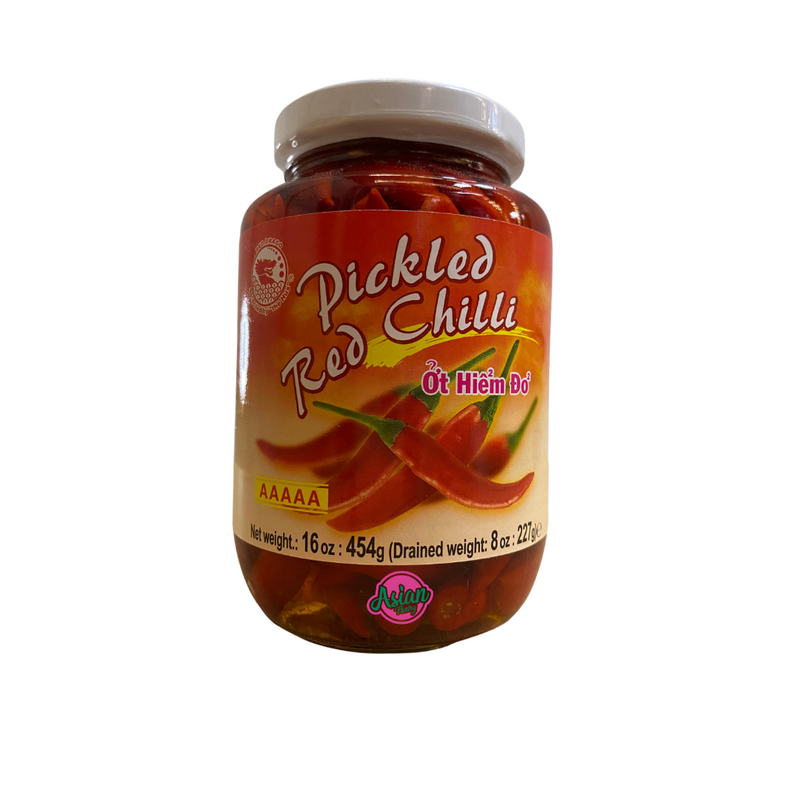 Red Dragon Pickled Red Chilli 454g Front