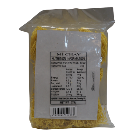 Horse Brand Vegetarian Noodle Thin 375g Back