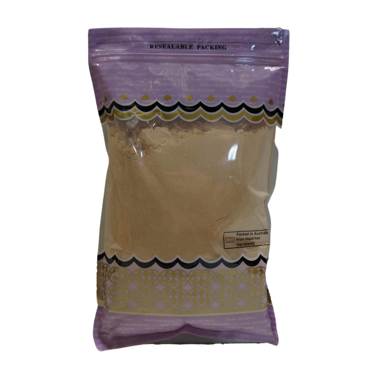 Perfect Fine Foods Galangal Powder 500g Back
