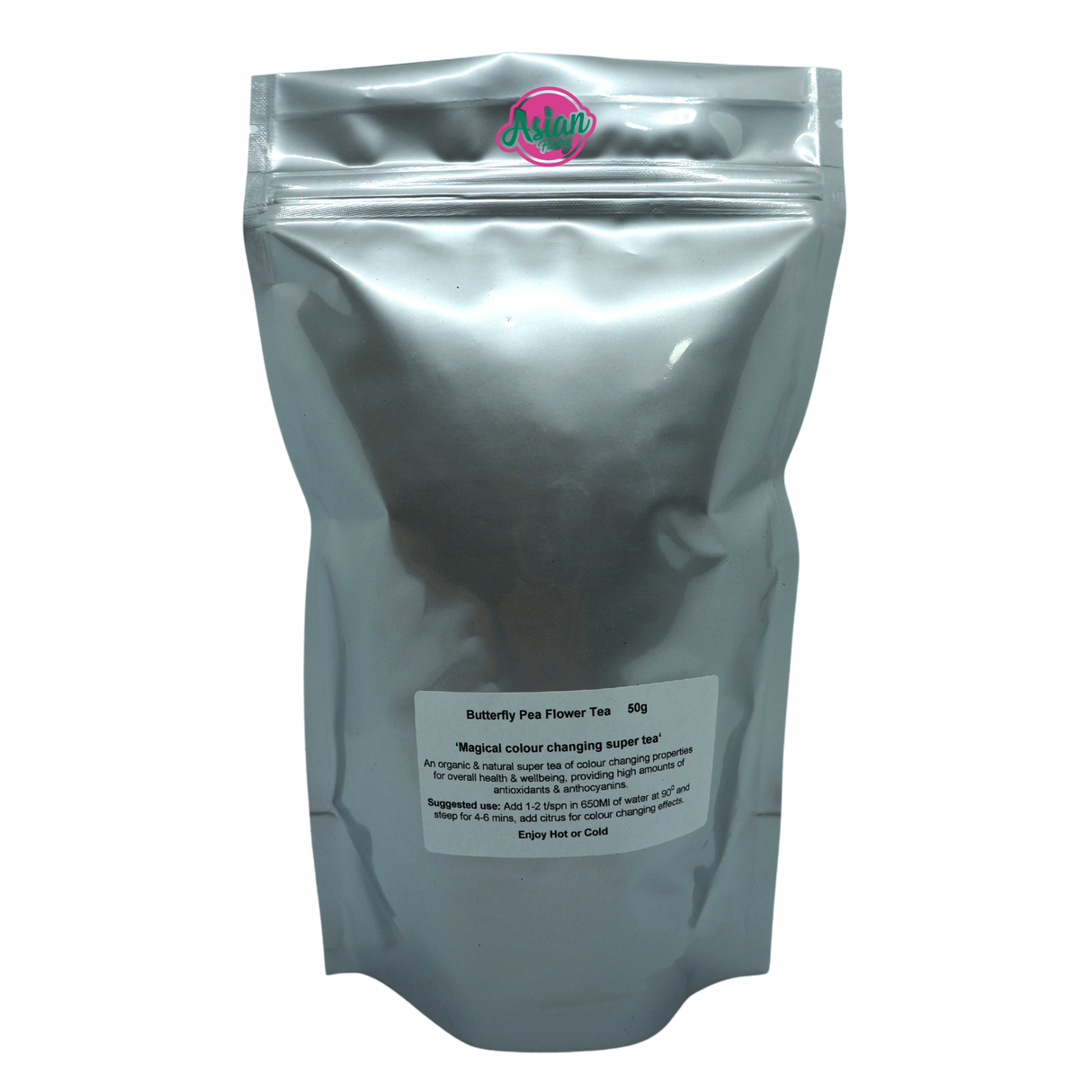 My Blue Tea Butterfly Pea Flower Tea 50g Back