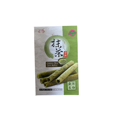 Royal Family Green Tea Egg Roll 72g Front