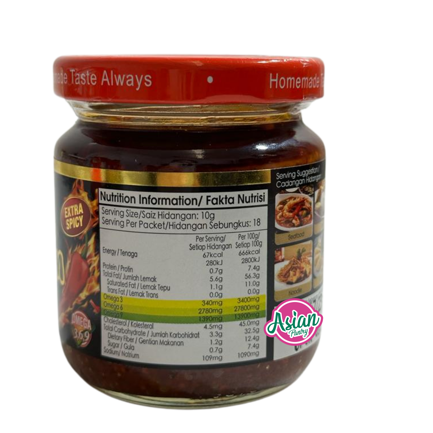 Heng's Crispy Prawn Chilli Extra Hot  180g