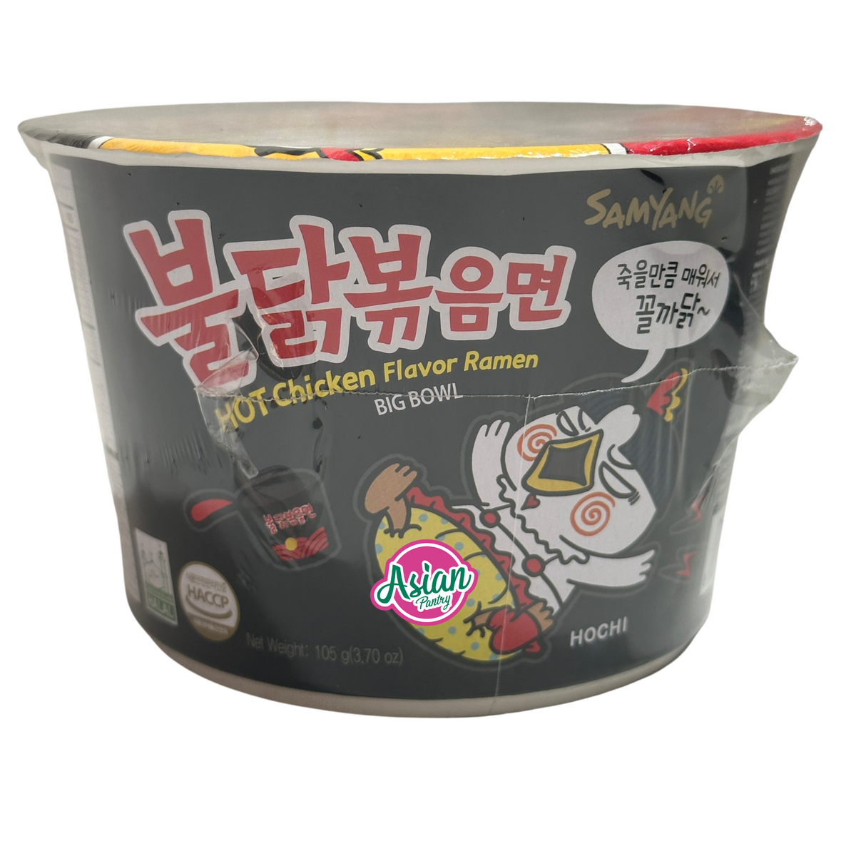 Samyang Hot Chicken Ramen Hitam Mangkuk Besar 105g