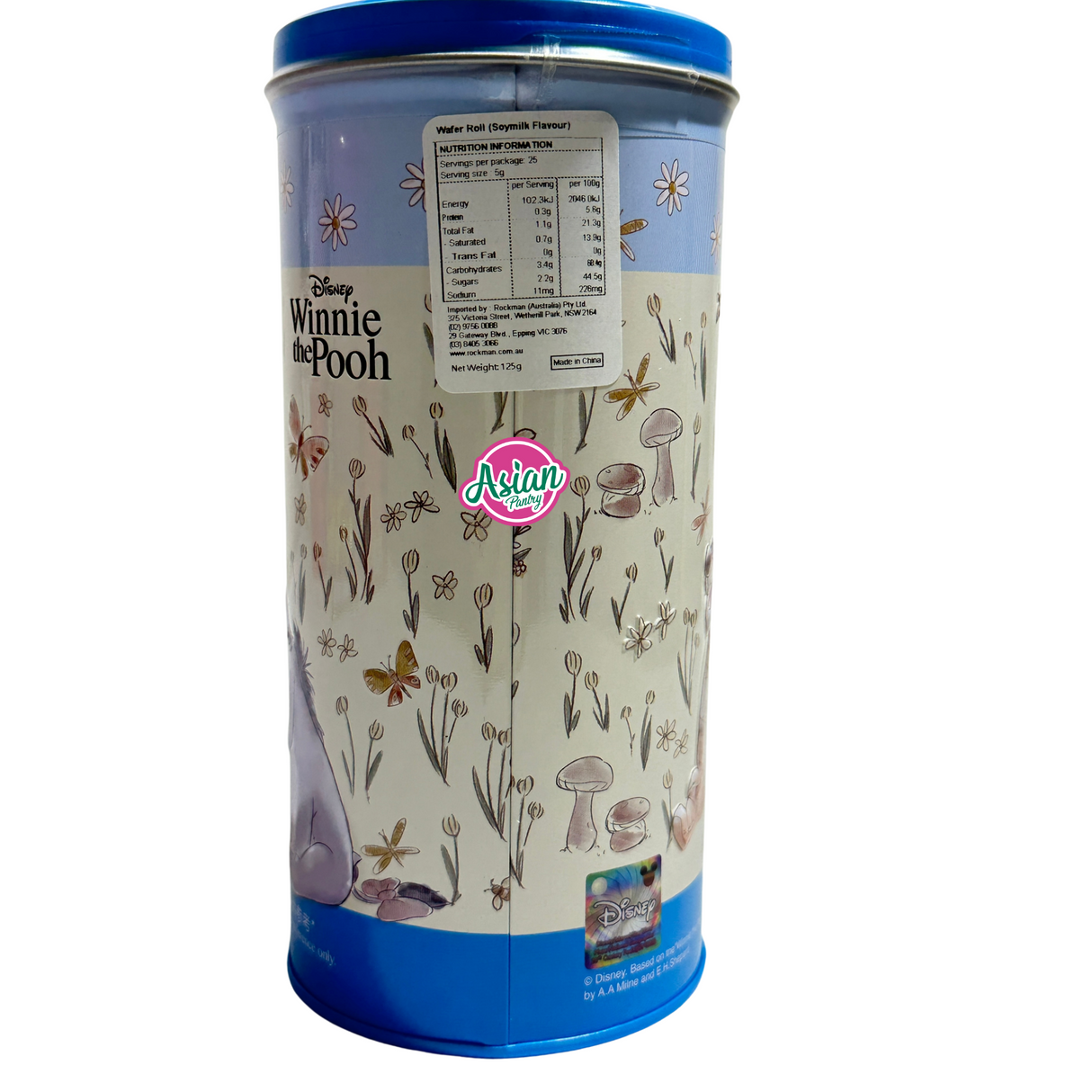 Disney Wafer Roll Soy Milk Flavour 125g