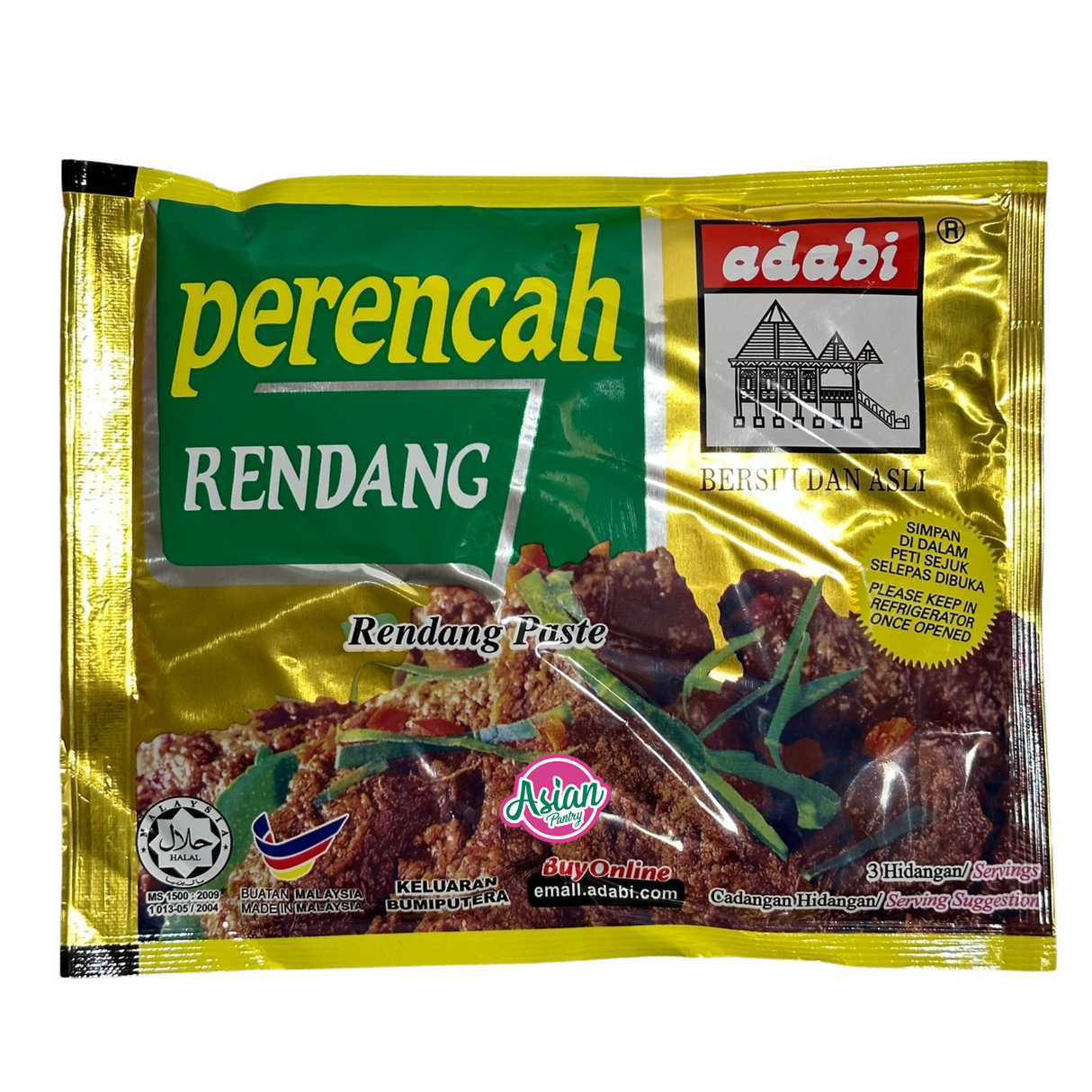 Adabi Perencah Rendang Paste 120g