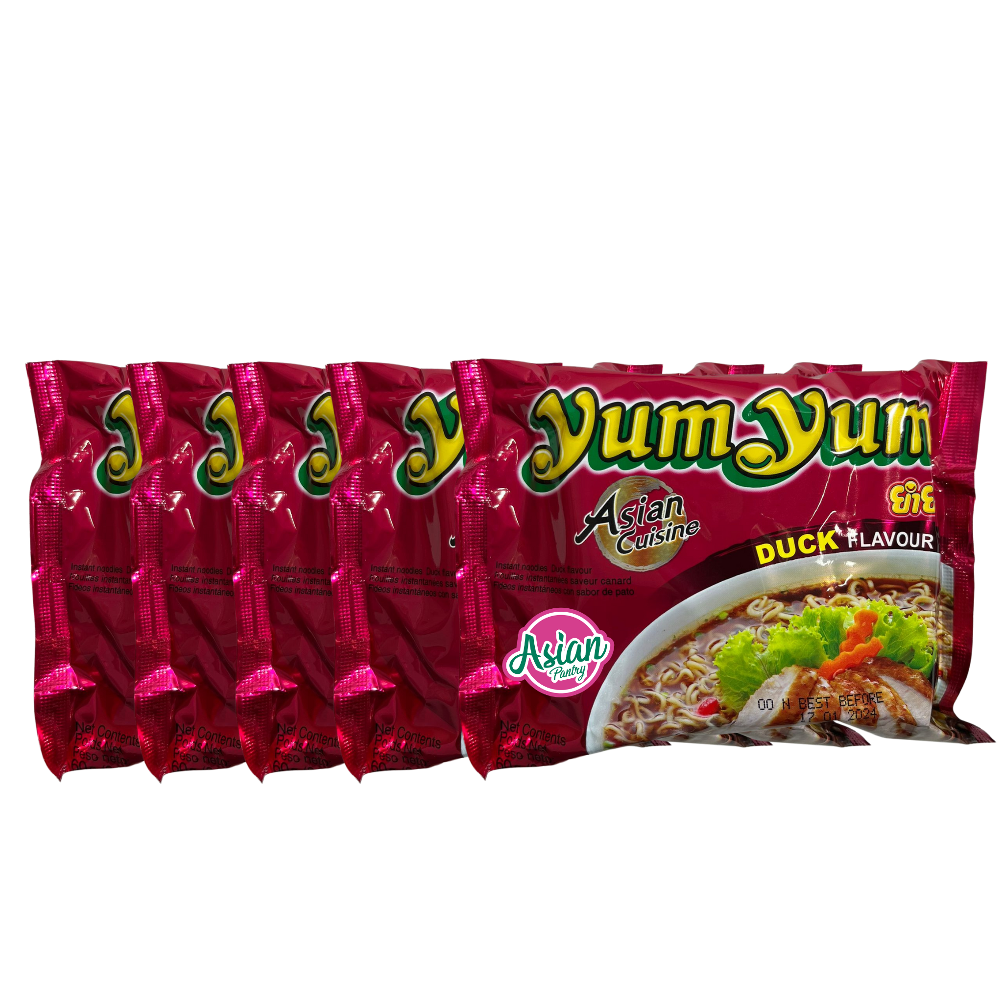 INSTANT NOODLES DUCK 60g YUM YUM