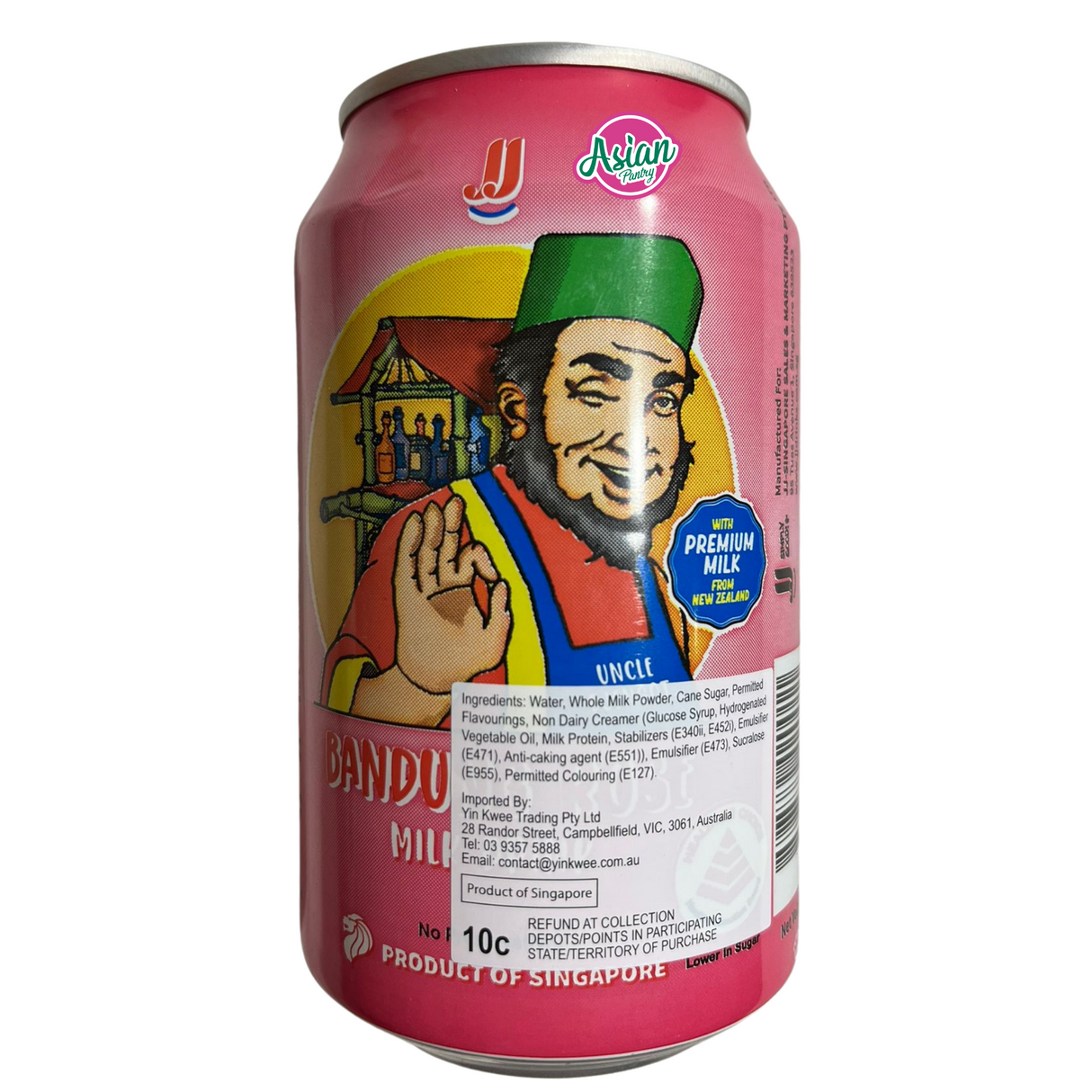 Jia Jia Uncle D'jengot Bandung Rost Milk Drink 300ml