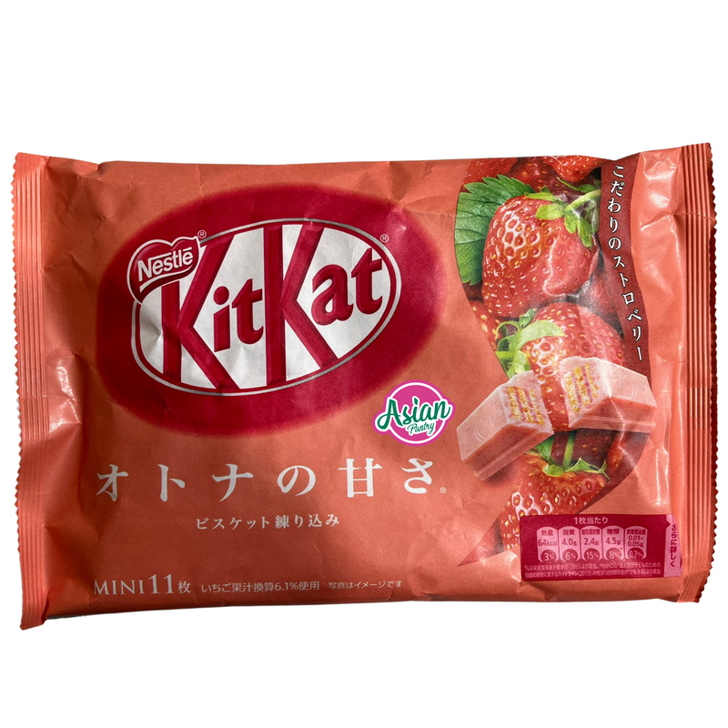 Nestle Kit Kat Mini Chocolate ONA Strawberry 11pcs 113g