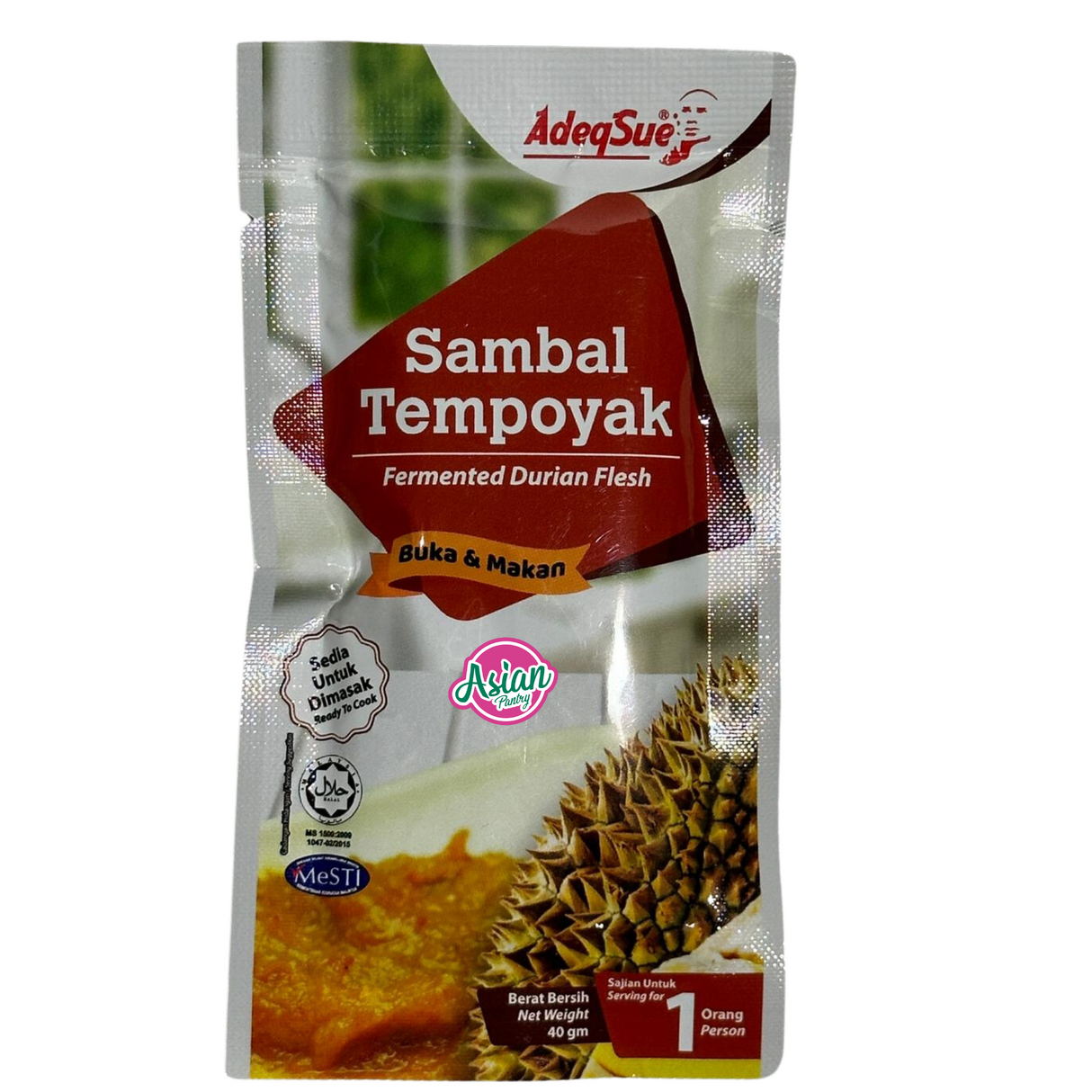 AdeqSue Fermented Durian Flesh  40g