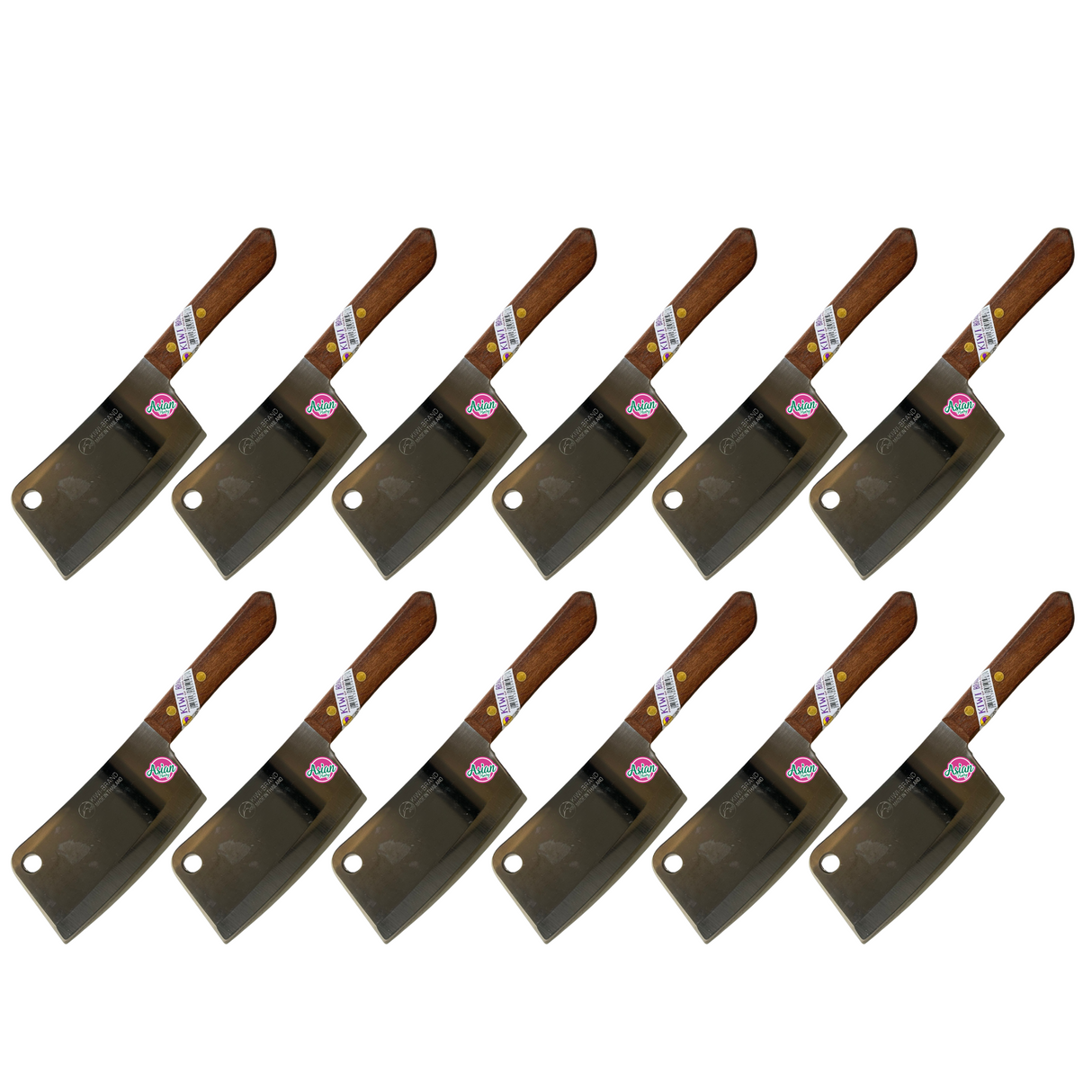 Pisau Dapur Jenama Kiwi Pemegang Kayu #830