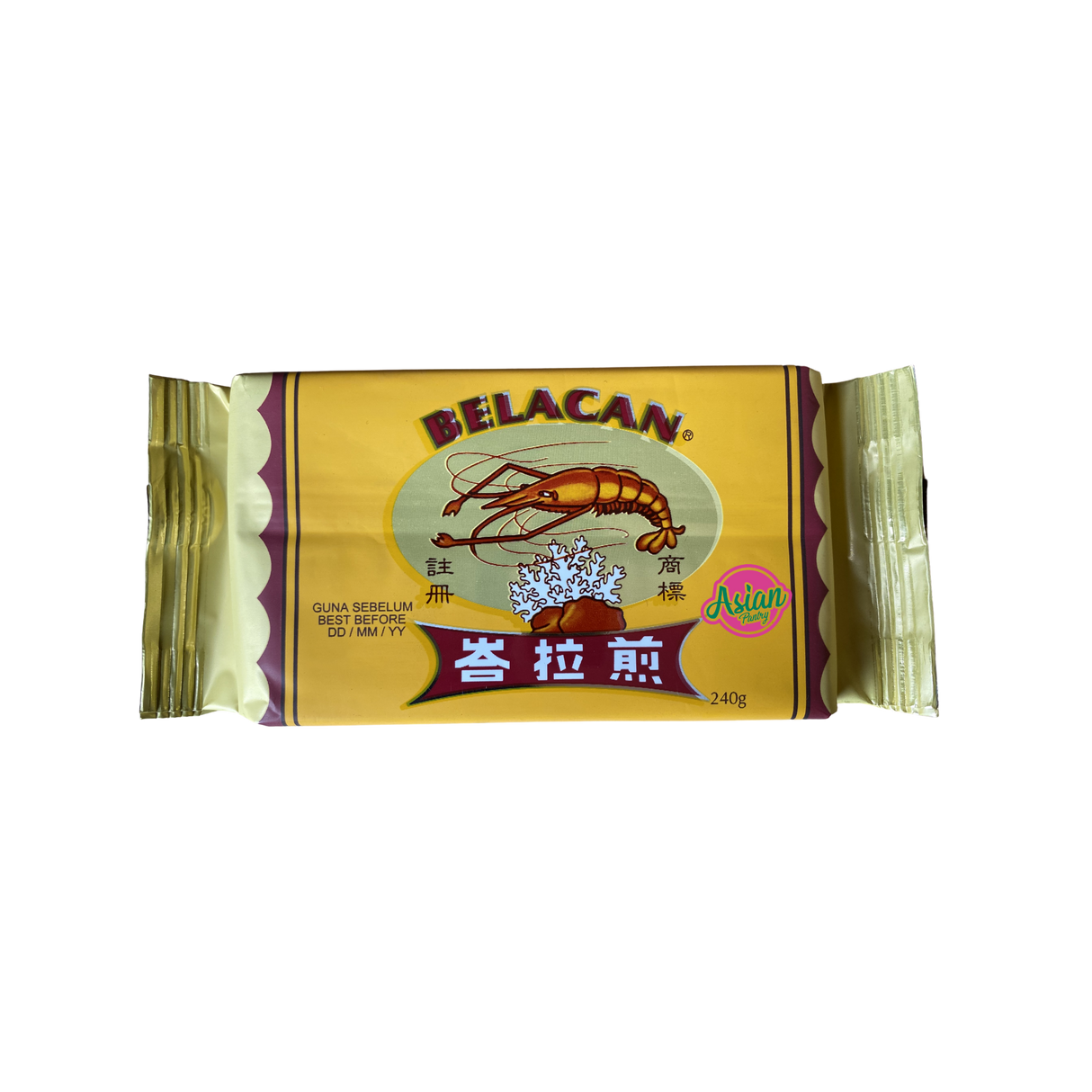 Prawn & Coral	Belachan Shrimp Paste Front