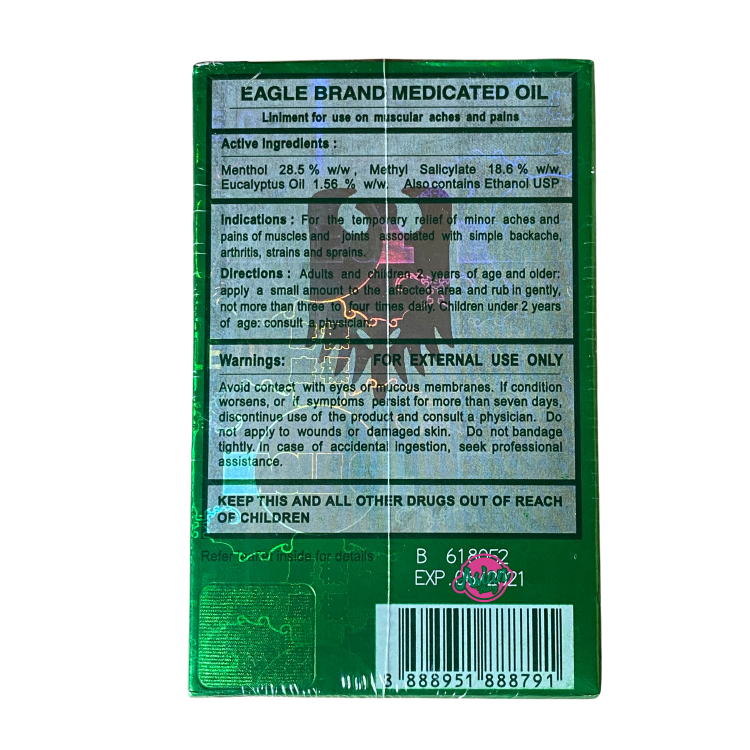 Eagle Brand Eucalyptus Oil 25ml